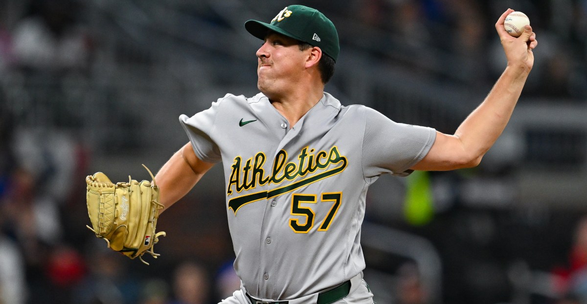 A’s Offensive Struggles Continue in 4-0 Loss to Braves