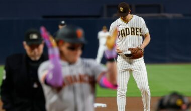 Landen Roupp, Harrison Bader lead Giants to 3-2 win over Padres