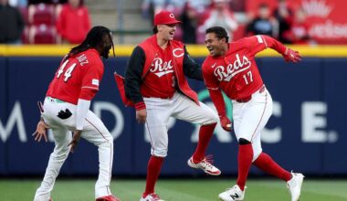 New Reds acquisition Dane Myers hits single in extra innings to give Cincinnati its first win of the season