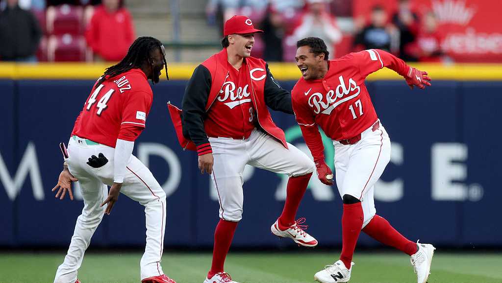 New Reds acquisition Dane Myers hits single in extra innings to give Cincinnati its first win of the season