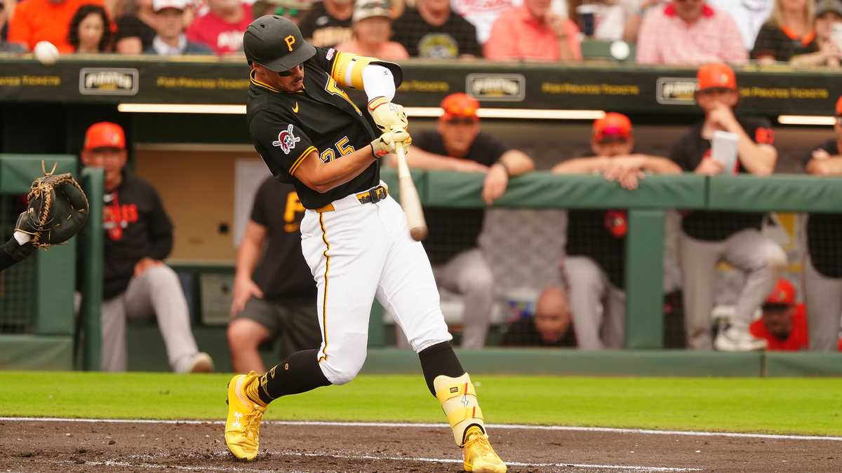 Pirates reassign heralded prospect Konnor Griffin to minor league camp