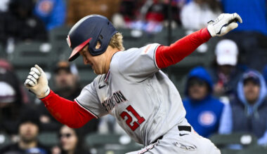 Historic streak ends for Nationals' outfielder 