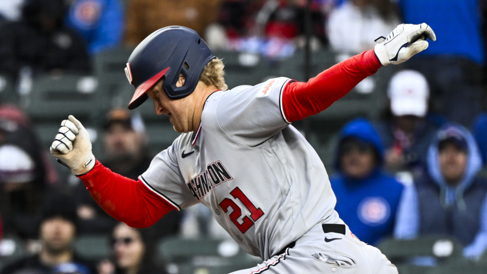 Historic streak ends for Nationals' outfielder 