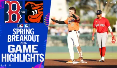 Red Sox vs. Orioles Spring Breakout Highlights