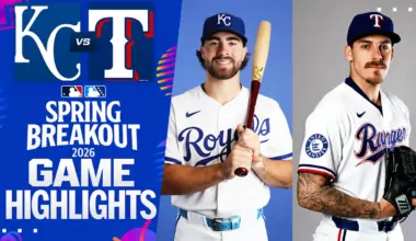 Royals vs. Rangers Spring Breakout Highlights
