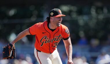 Giants an out away from perfect game, a strike away from no-hitter