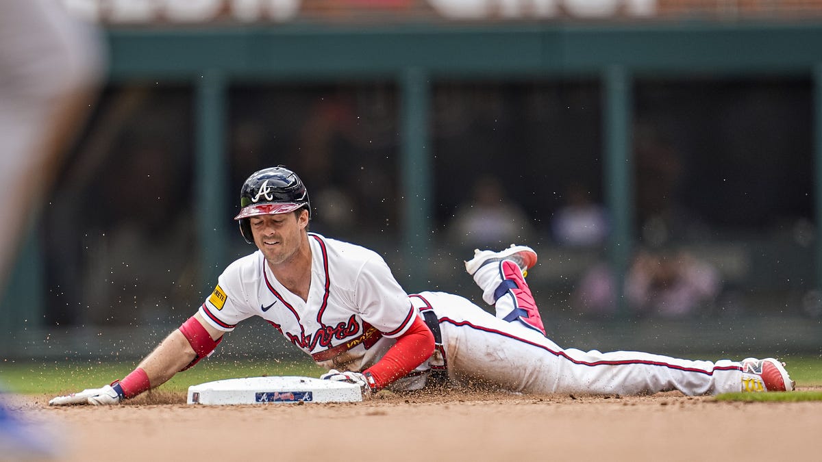 Braves Can't Get Batted Balls to Fall in Loss