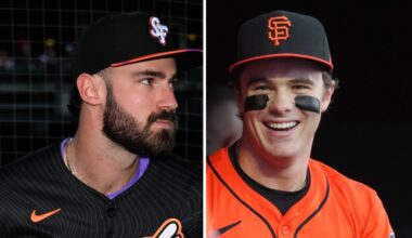 Why Giants’ Bryce Eldridge appreciates ‘crazy’ Drew Gilbert – NBC Sports Bay Area & California