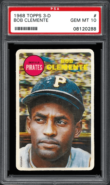 1968 Topps 3-D Roberto Clemente