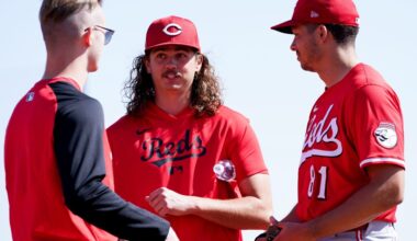 Rhett Lowder starts today’s Cactus League clash with Texas