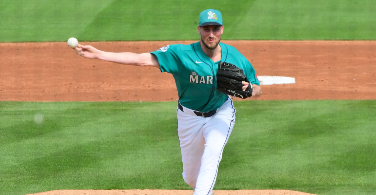 Cooper Criswell’s unique approach will fit in Mariners pen this season