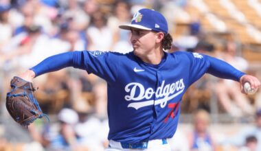 Dodgers links - who rounds out the Dodgers’ rotation, Rushing’s future