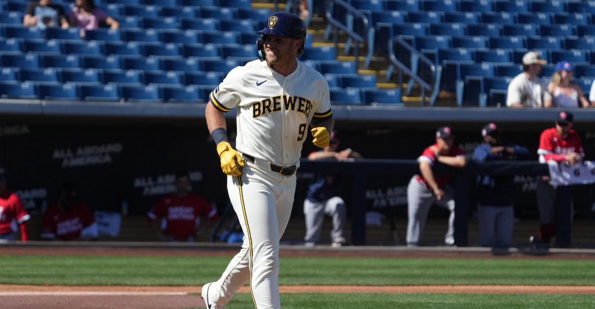 Brewers lose both games on split-squad day