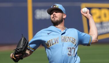 Brewers shut out by Guardians, 1-0