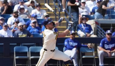 Brewers’ bats go into overdrive in 24-9 blowout of Dodgers
