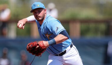 2B Gavin Lux to IL, UTIL Richie Palacios makes Opening Day roster