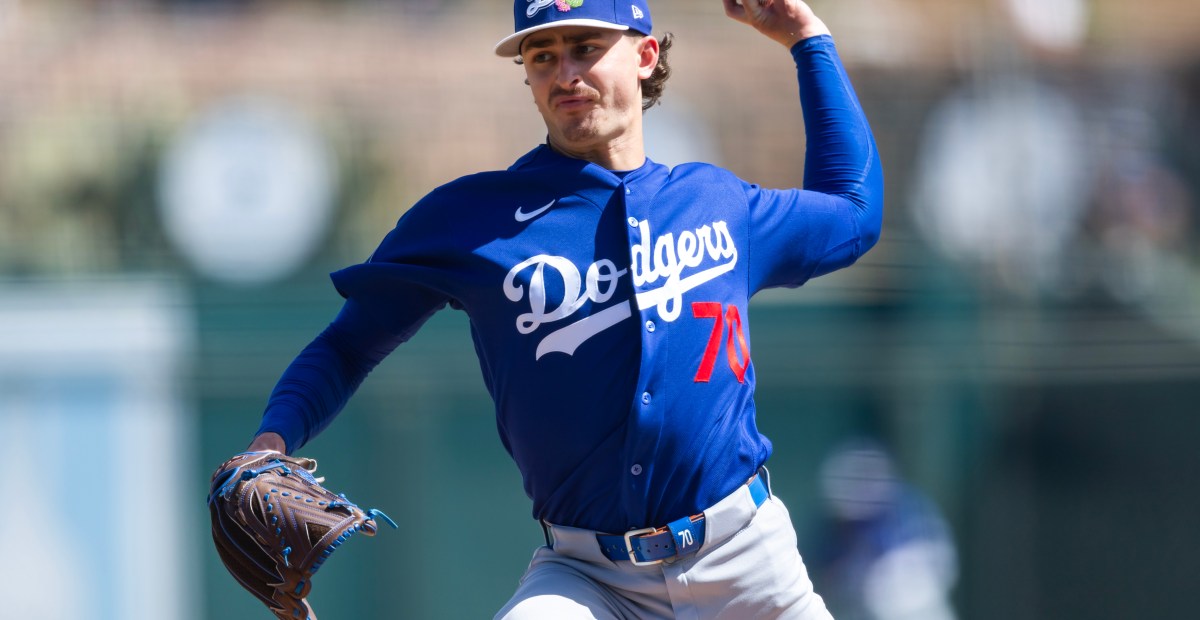 Justin Wrobleski has his first bad outing this spring training.