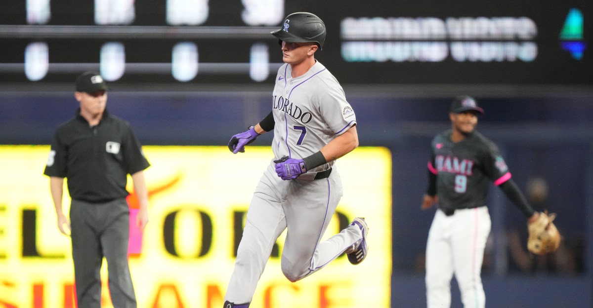 Miami Marlins 4, Colorado Rockies 3: Rumfield and Tovar both went yard, but soft contact sinks Rox