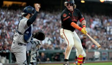 MLB scores: Giants finally score, but still lose 3-1 to Yankees