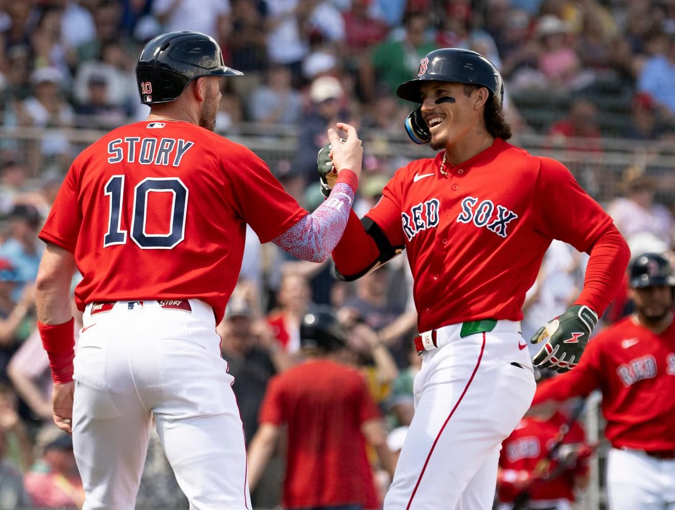 Red Sox’ Jarren Duran red-hot to begin spring, Marcelo Mayer impressive in debut, Triston Casas working to get back