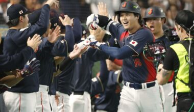 Ohtani slam sparks Japan to 13-0 win over Taiwan to open WBC