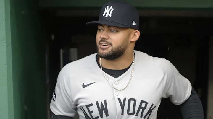 Jasson Domínguez of New York Yankees (Image via Getty) Jasson Domínguez of New York Yankees