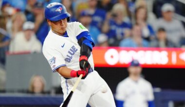 Kazuma Okamoto bats cleanup in Blue Jays lineup behind Dylan Cease
