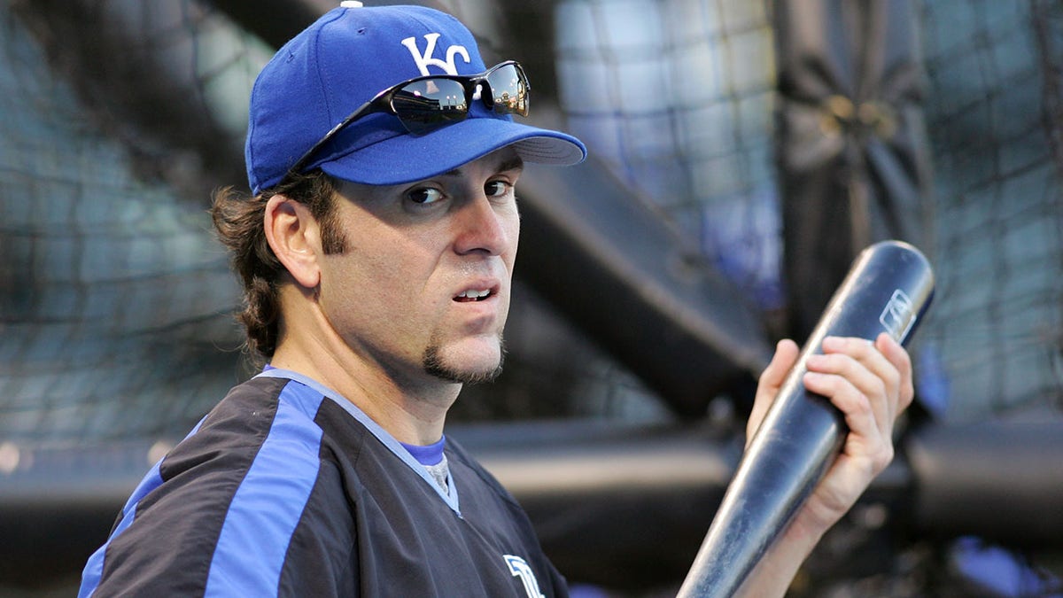 Doug Mientkiewicz in 2006 with the Royals