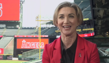 Molly Jolly says new role as Los Angeles Angels president shows where "women in sports are today"