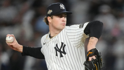 New York Yankees pitcher Cam Schlittler forced to call security after terrifying discovery waiting inside his locker at Spring Training