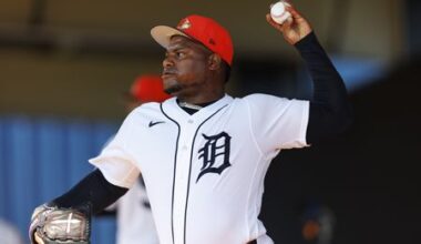 Tigers’ New Star Pitcher Valdez Shines in Spring Training Debut Despite Loss