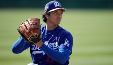 Dodgers Star Ohtani Set to Pitch Wednesday Against Giants in Spring Training