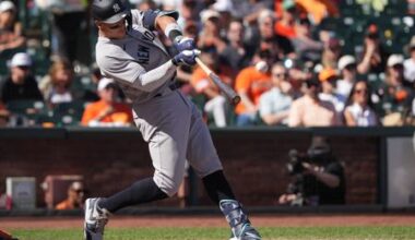 Yankees Shut Out Giants Again; Judge Finally Connects for First Hit