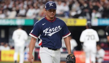 Korean players, who won the World Baseball Classic (WBC) warm-up match against the Korean national team and the Orix Buffaloes in Japanese professional baseball 8-5 at Kyocera Dome in Osaka, Japan, celebrate on the 3rd. Photo = Yonhap News