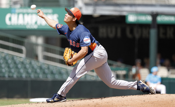 Imai soothed the disappointment of failing to join the national team. Photo = courtesy of Rhona Wise-Imagn Images= Yonhap News