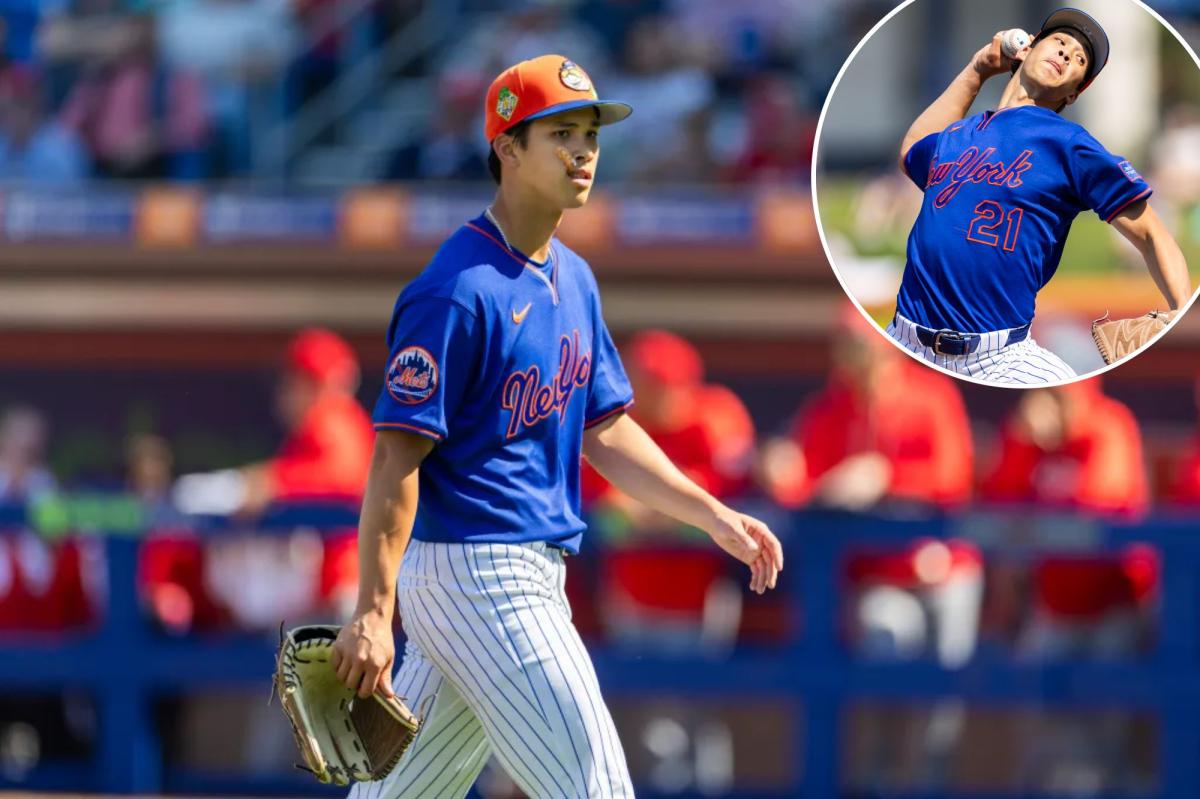 Jonah Tong gets optioned to Mets minor league camp