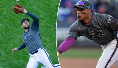 Mets undergoing expected defense learning curve at first, third base