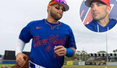 David Wright excited to work with Bo Bichette at Mets camp