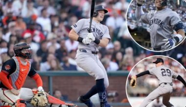 Yankees use dominant pitching, timely hitting in sweep of Giants