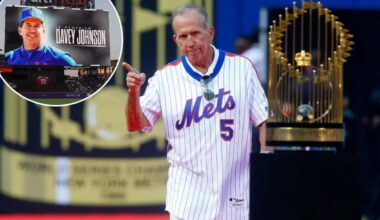 Mets will honor Davey Johnson with uniform patch for 2026 season