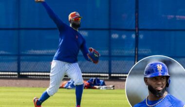 Luis Robert Jr. finally makes spring debut with Mets