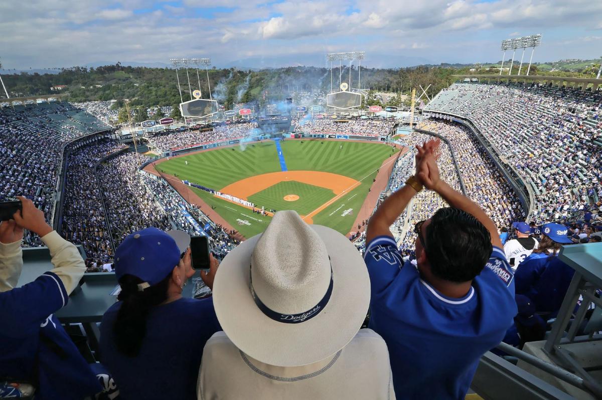Dodgers opening day tickets selling for record prices