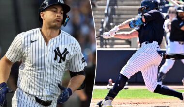 Yankees' Giancarlo Stanton raking heading into regular season