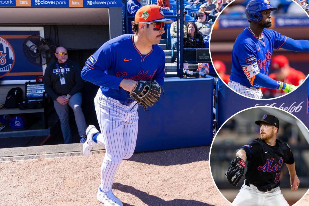 Three roster questions Mets still face with Opening Day drawing near