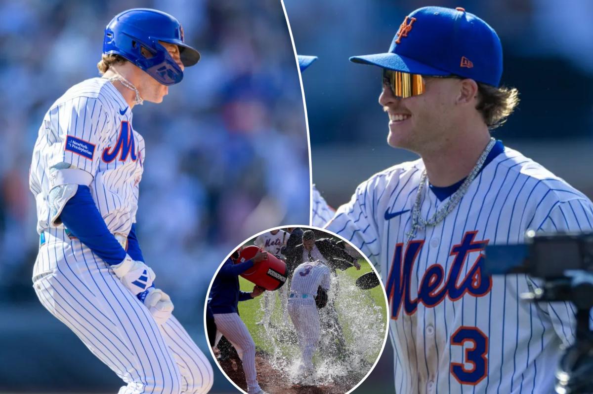 Carson Benge's electric Mets debut was 'everything and more'