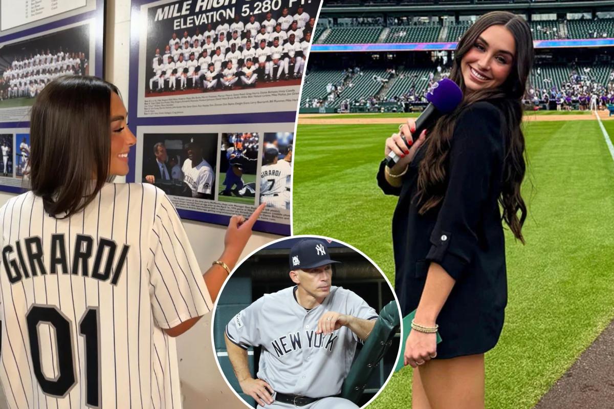 Joe Girardi’s niece is carving her own MLB path — with a little help from the Yankees World Series champ