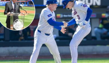 Listen to Howie Rose's call of Carson Benge's first MLB home run