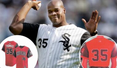 Frank Thomas suing White Sox, Nike, Fanatics for 'unlawful' selling of jerseys