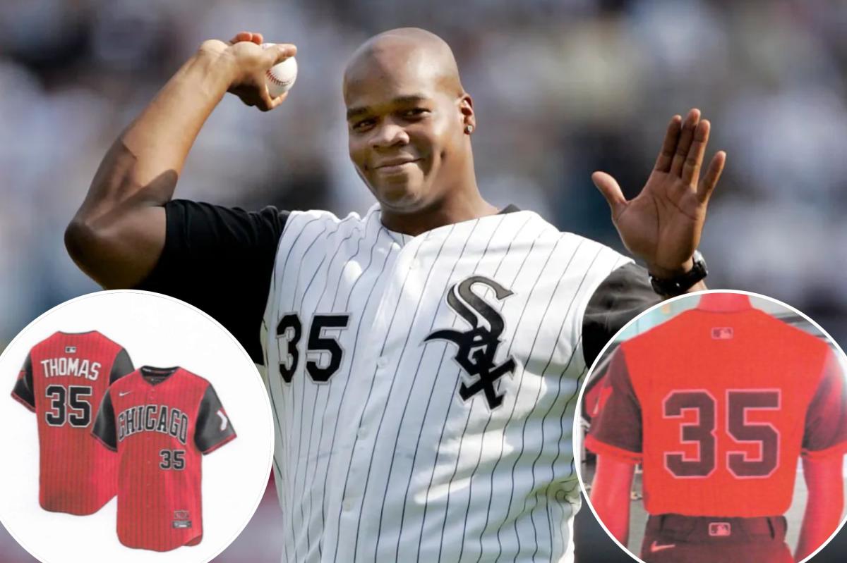 Frank Thomas suing White Sox, Nike, Fanatics for 'unlawful' selling of jerseys