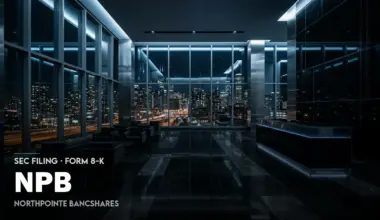 Northpointe Bancshares details 2026 board retirements | NPB SEC Filing